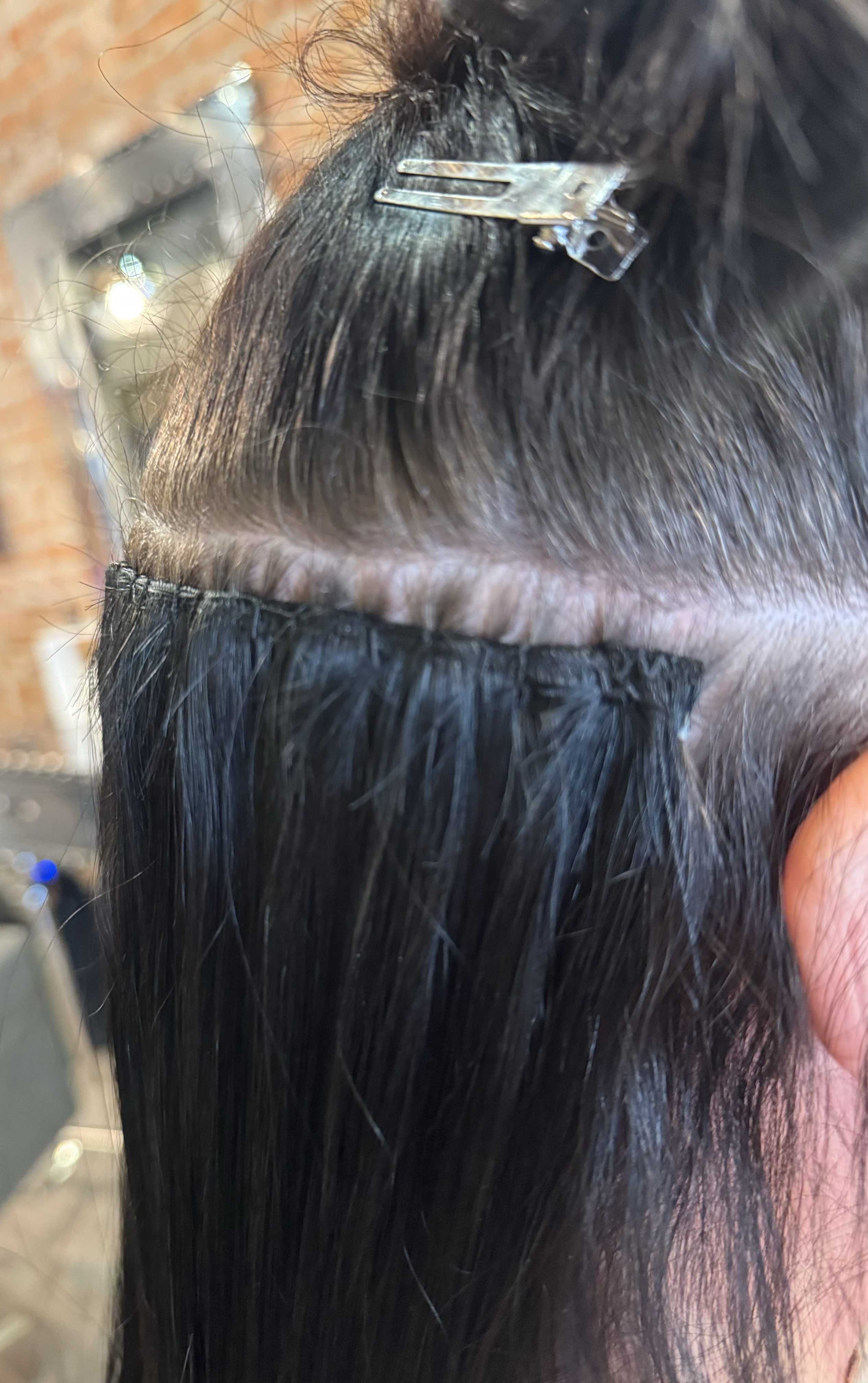 SADIE HAND-TIED WEFT INSTALL