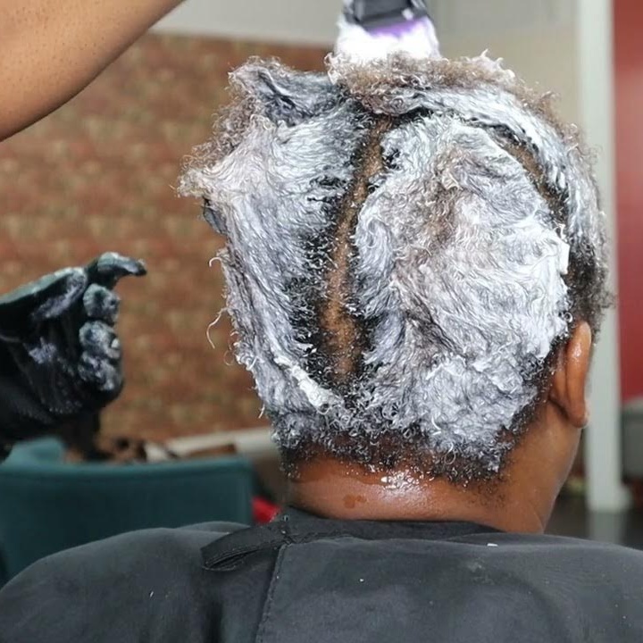 Virgin Relaxer - Myca Mack at Myca Mack Beauty in Northport, AL