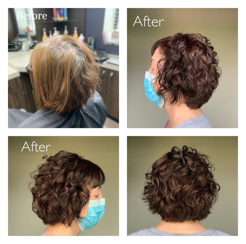 Full Single Color with Haircut