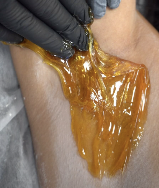 Underarm sugar wax