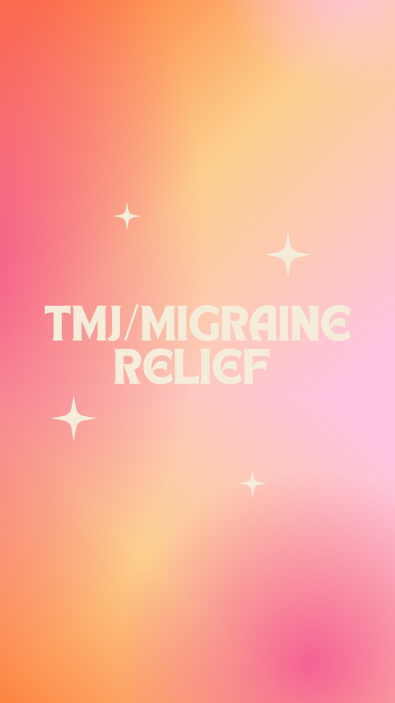 TMJ/Migraine Relief Massage