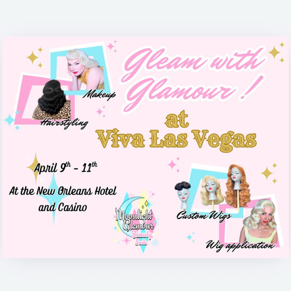 Viva Las Vegas Glamour at MOONLIGHT GLAMOUR in Anaheim, CA