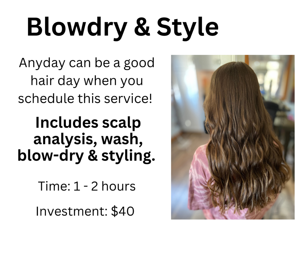 Blowdry + Style