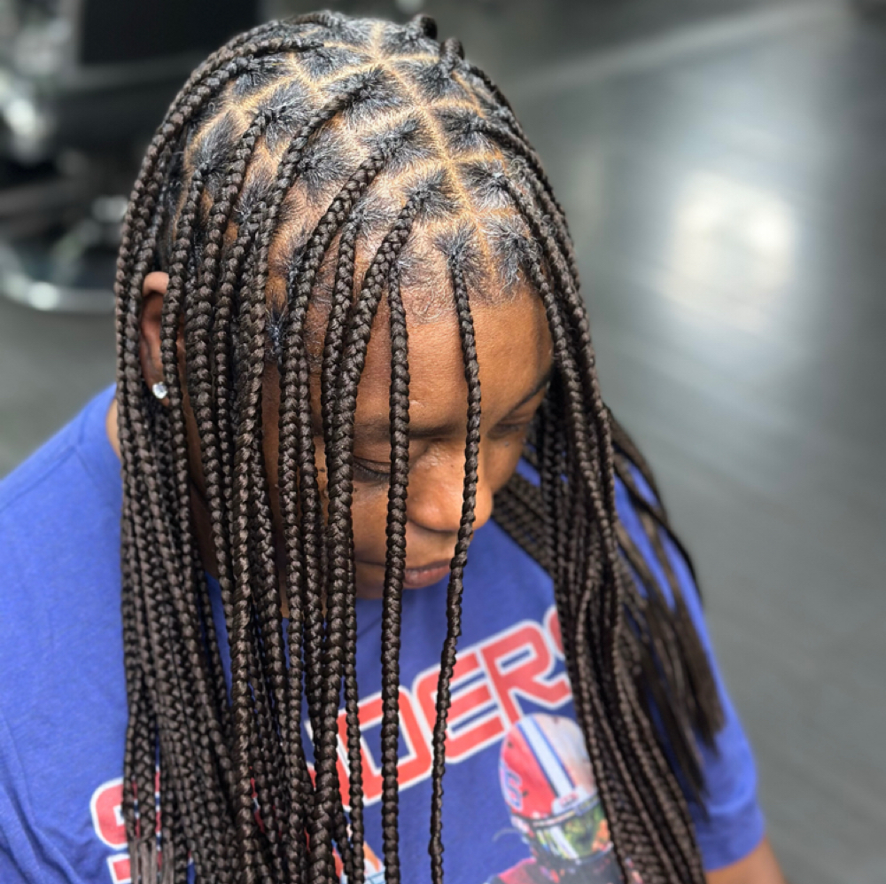 Knotless Box Braids at illestbraided in Fresno, CA