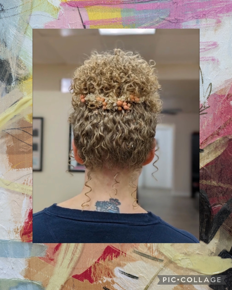 Curly Hair Updos