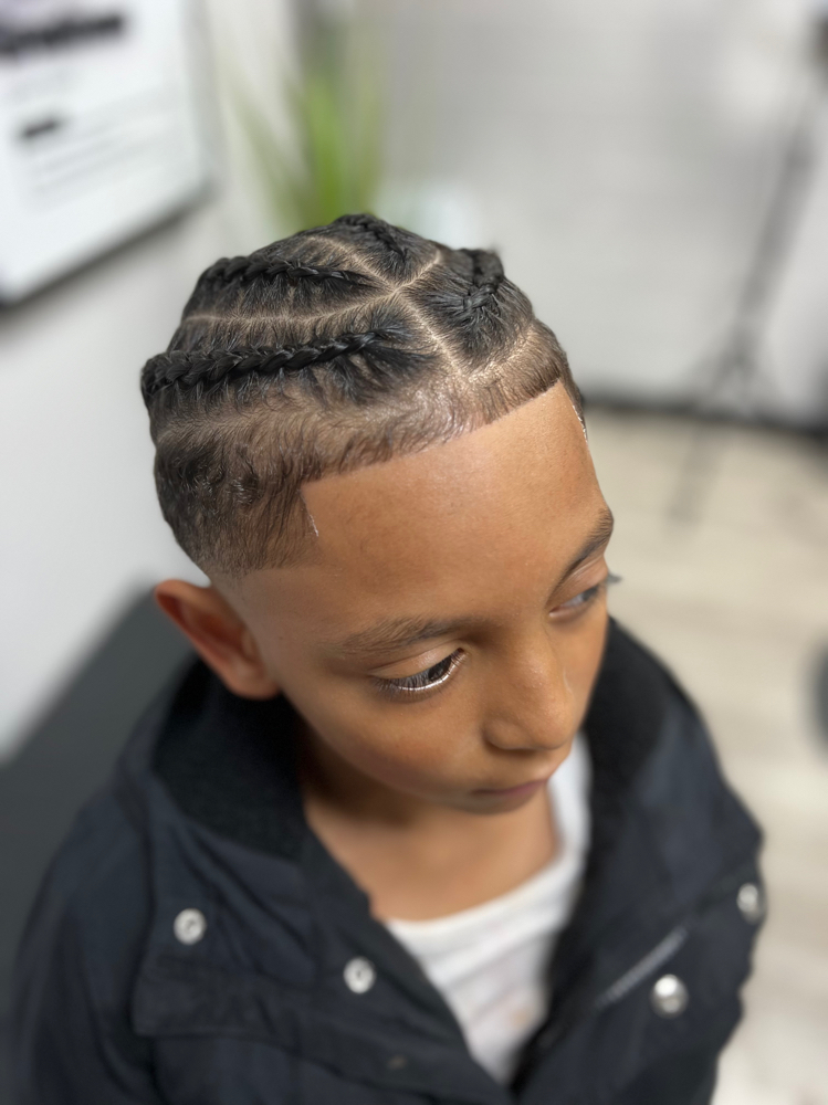 4 Stitch Braids Natural Hair