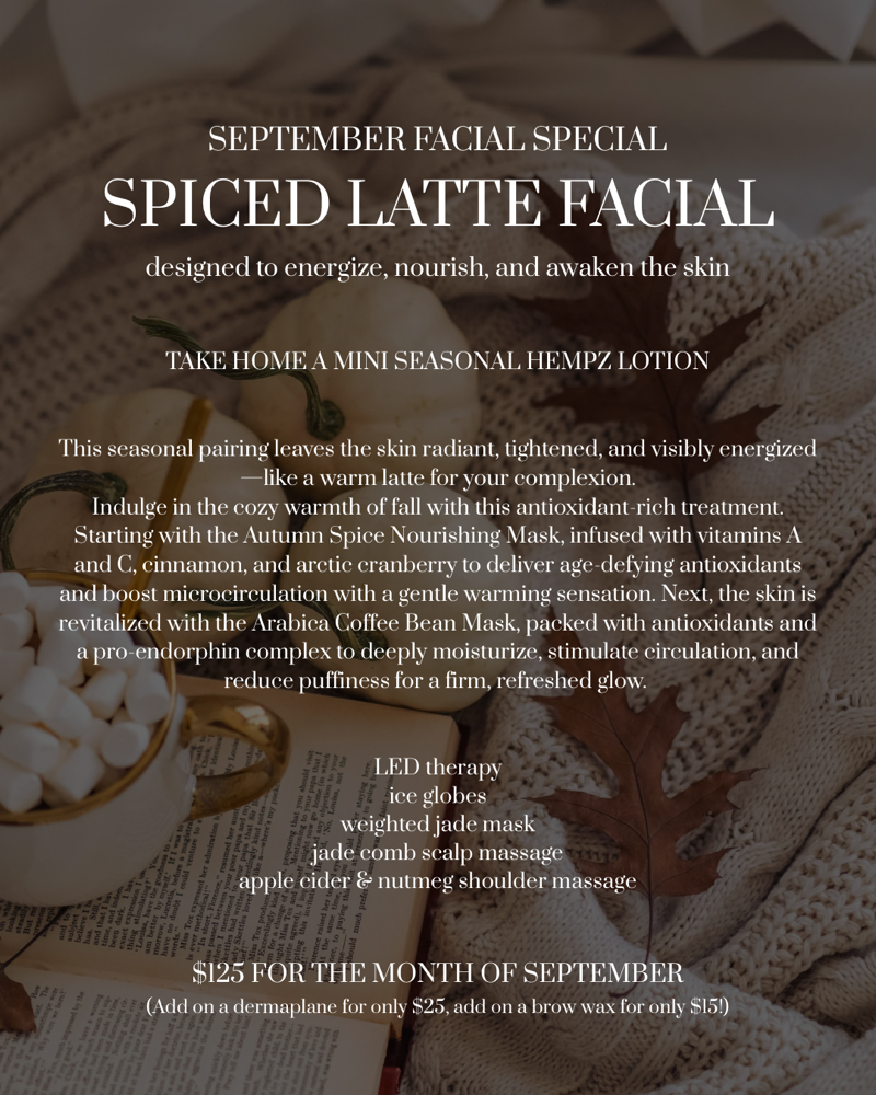 Spiced Latte Facial