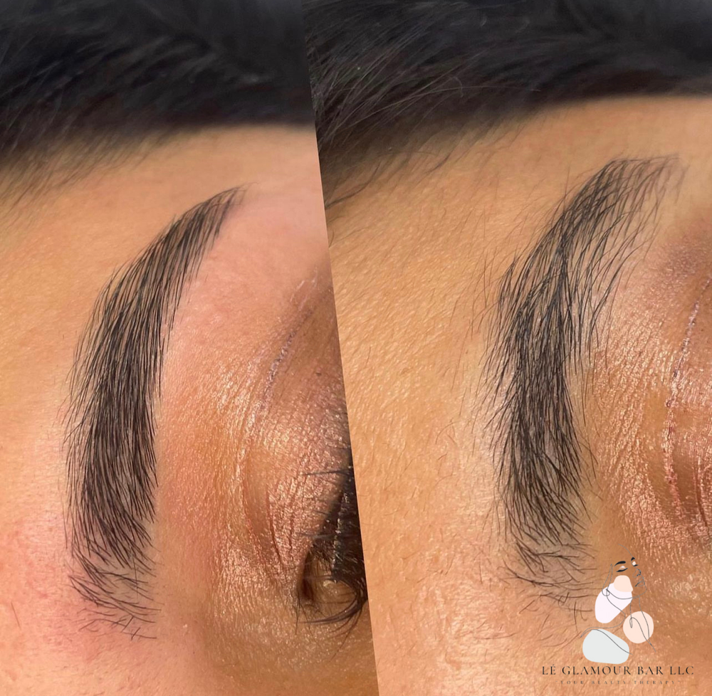 Eyebrow Wax at Lè Glamour Bar in St. Thomas, VI