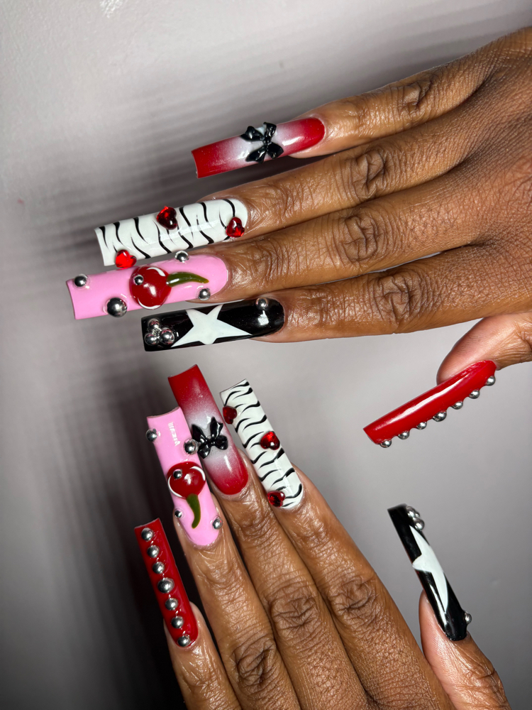 UV Gel Full Set at Angamarca Nails Studio in New Haven, CT