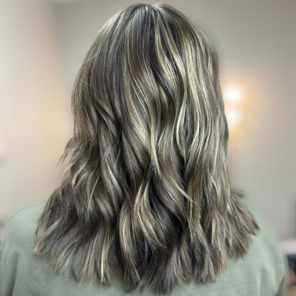 BASE COLOR + PARTIAL FOIL at IVY & CO in Oak Ridge, TN