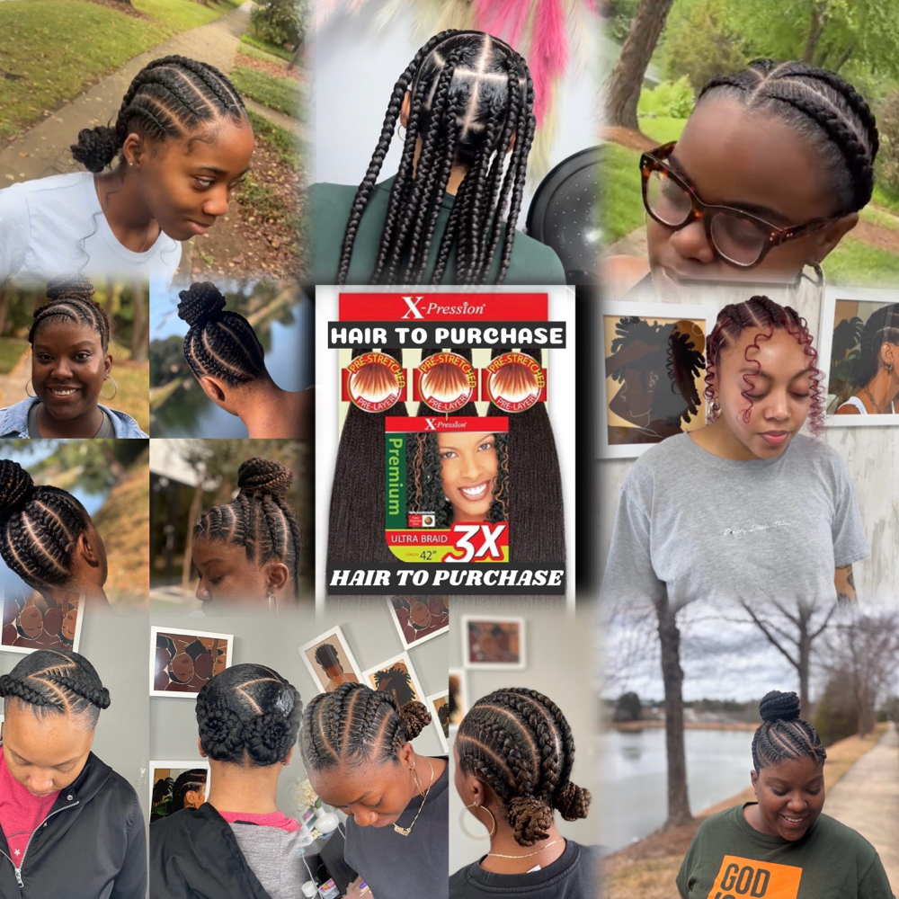 Feedin Braids at AB STYLEZ in High Point, NC