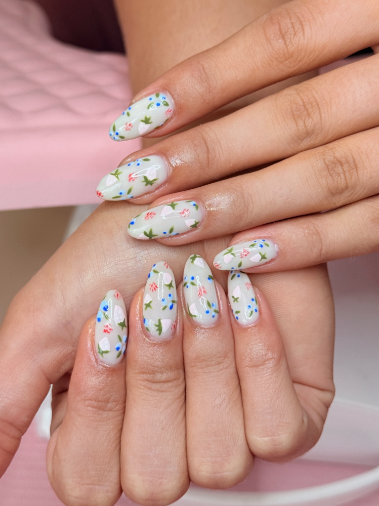 Hard gel at Aplus Aesthetics in Apex, NC