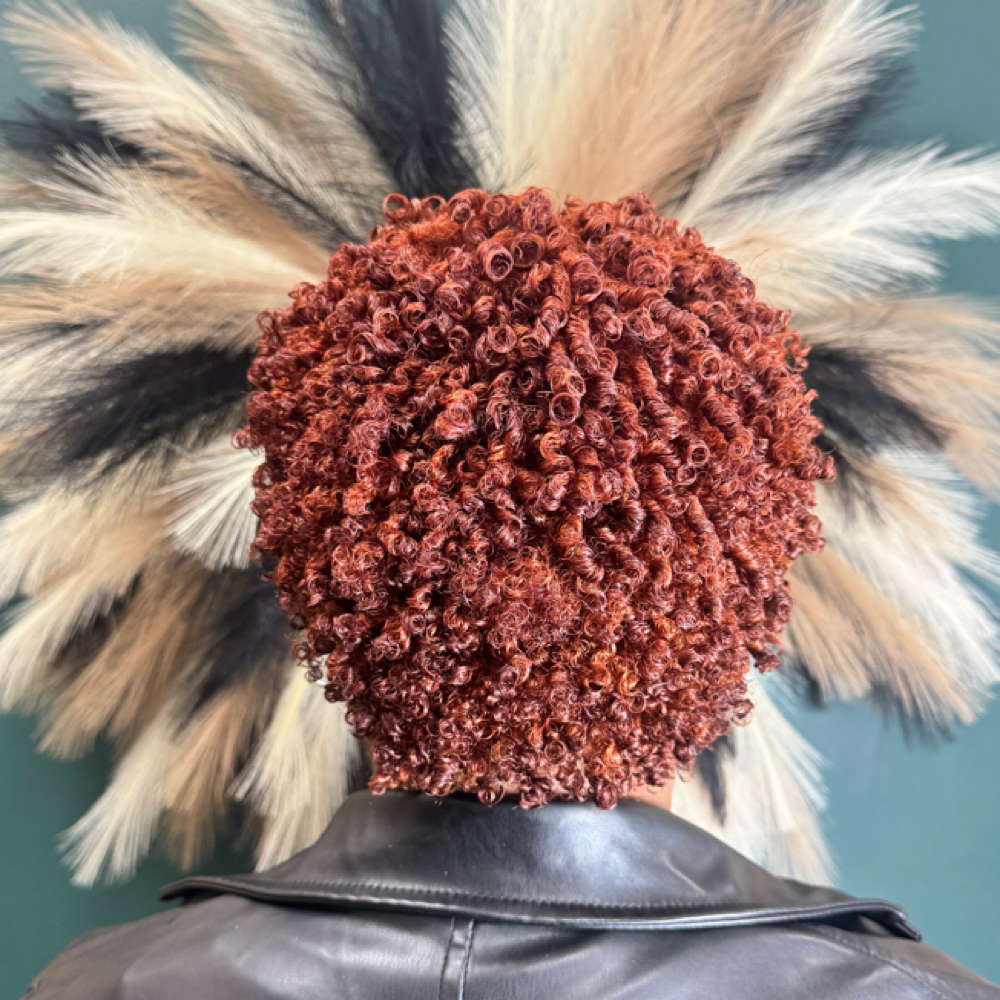 Finger Coils at Ashley Nicole's Beauty Bar in Oxon Hill, MD