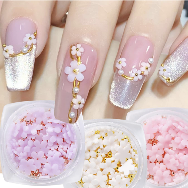 Stickers, Charms, Decals, or Gems at The Tarnished Brush Nail Studio in Sanford, NC