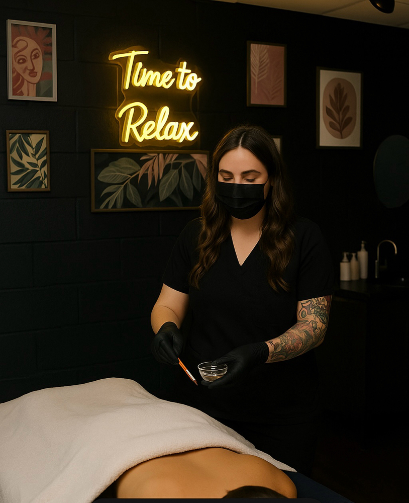 Chemical Peel: Acne (Back)