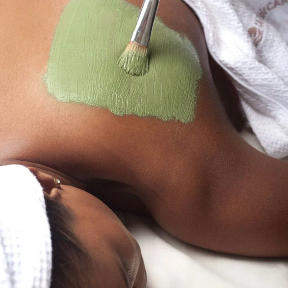 The Back Glow Treatment at Nyah Simone Spa in Garden City, NY