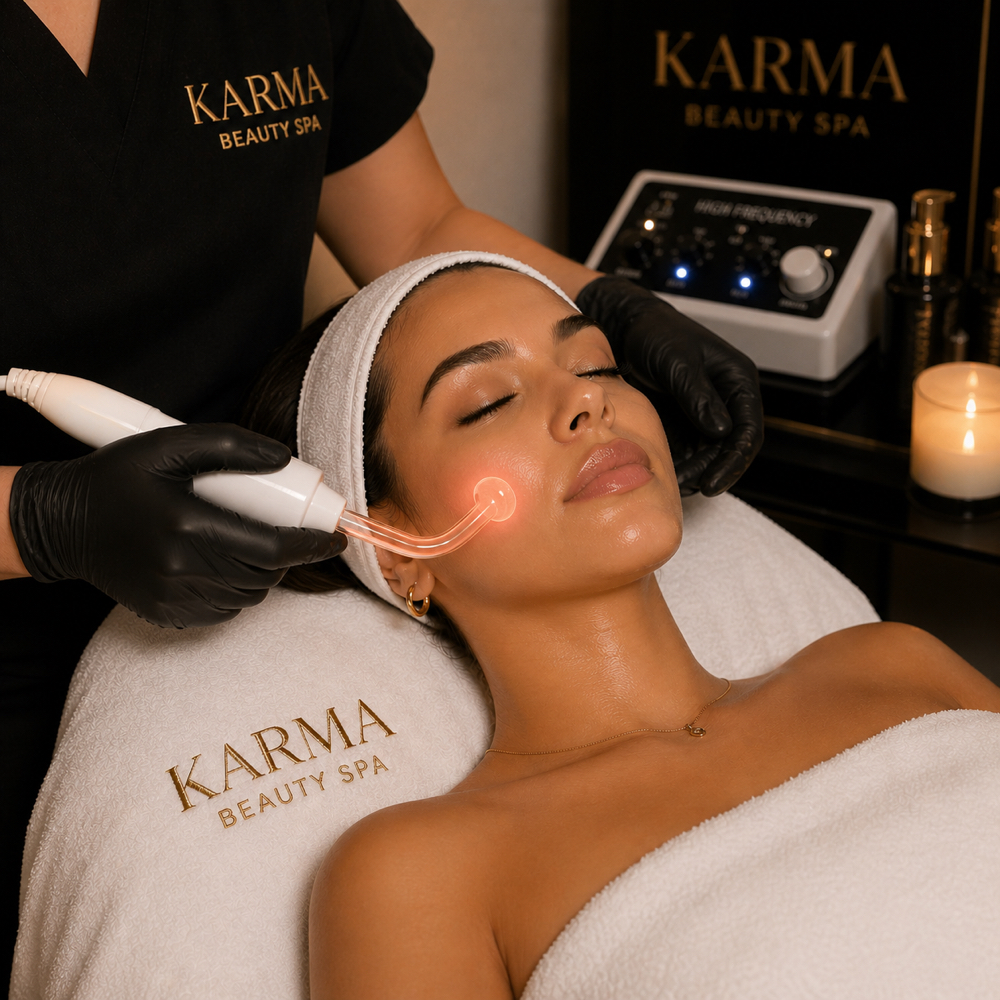 Custom Blend High Frequency Facial at Karma Beauty Spa in Livonia, MI