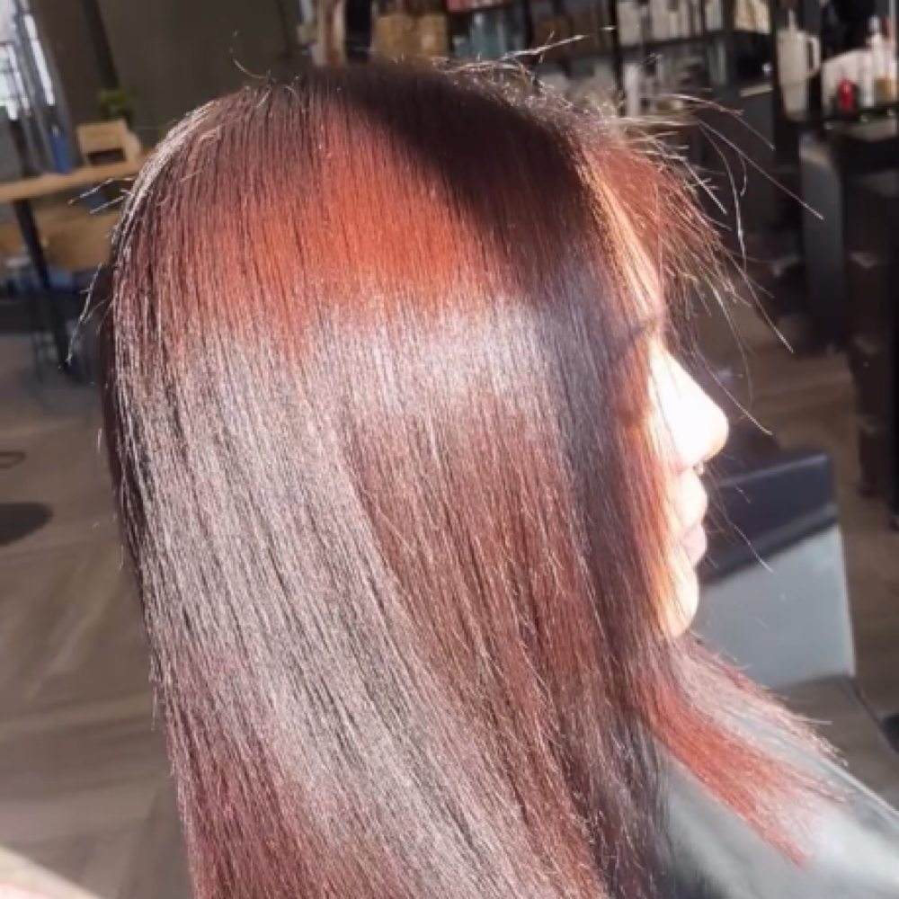 Wash & Silk Press (NO TRIM) at Glam By Tone in New York, NY