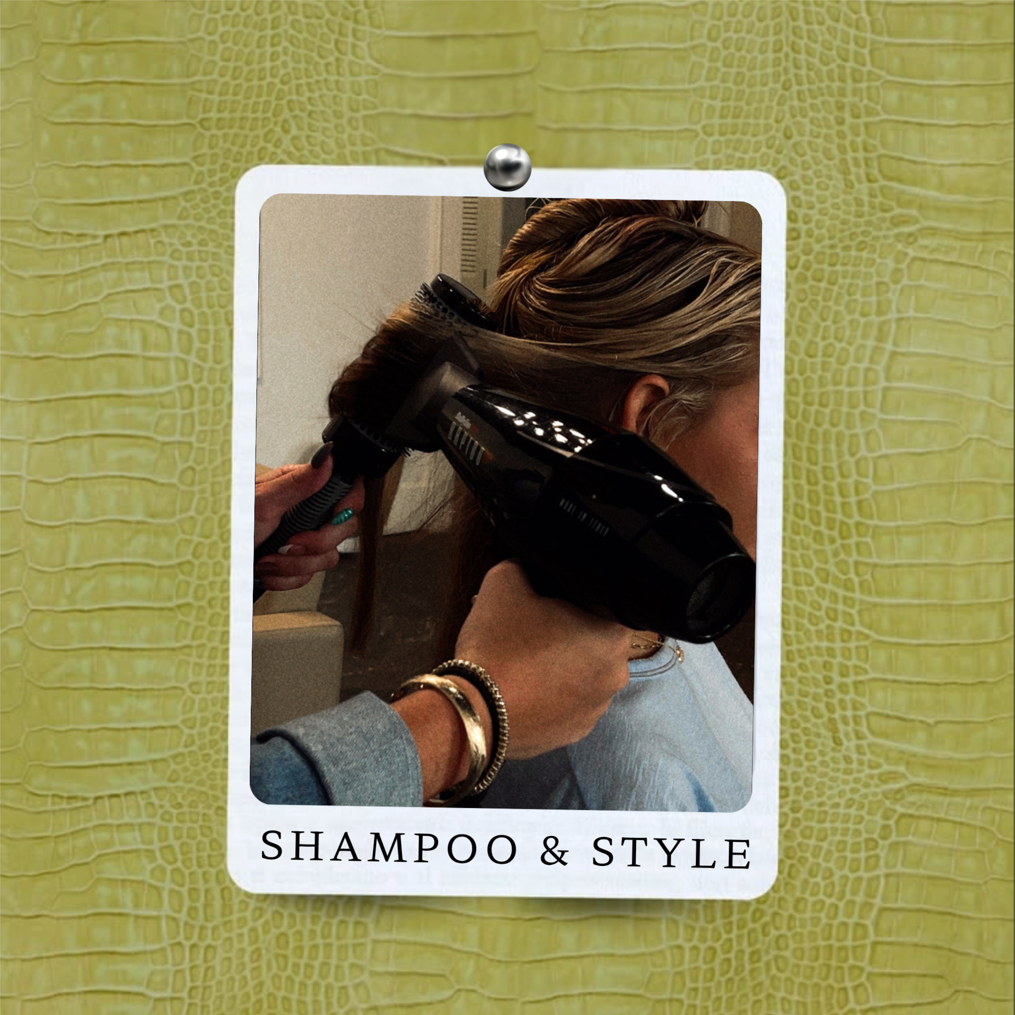 Shampoo & Style at COLORSxCOURT in Lincolnton, GA