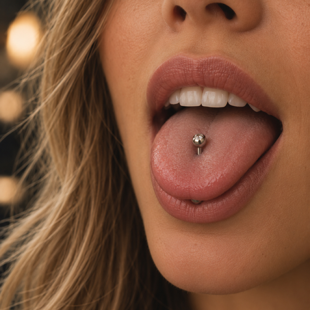 Tongue at Anthem Piercing & Tattoo in North Salt Lake, UT