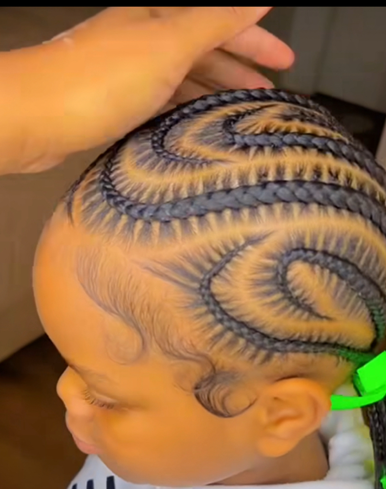 6 Stich feed-in braids