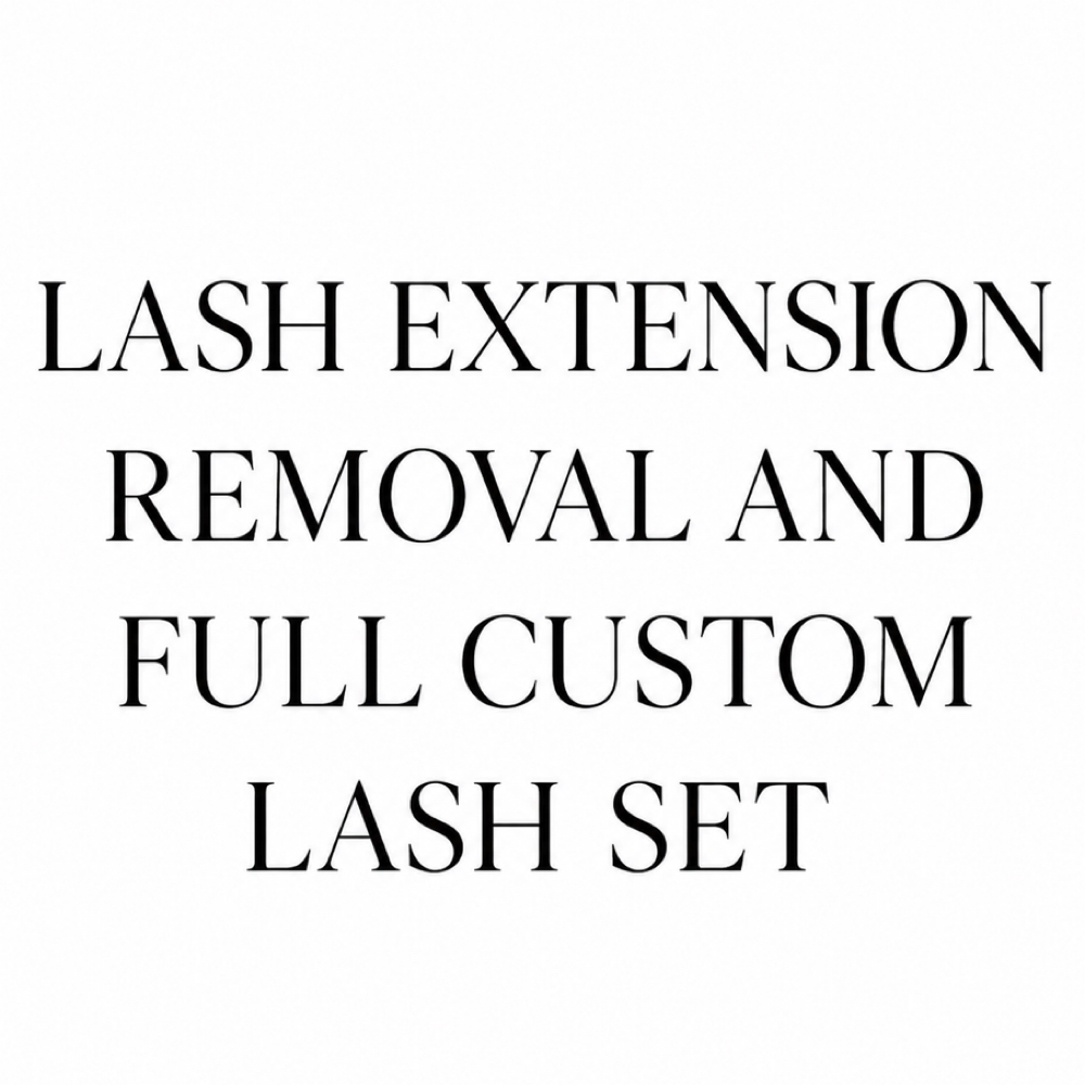 Lash Extension Removal + Full Set at The Rose Room Aesthetics in Prescott, AZ