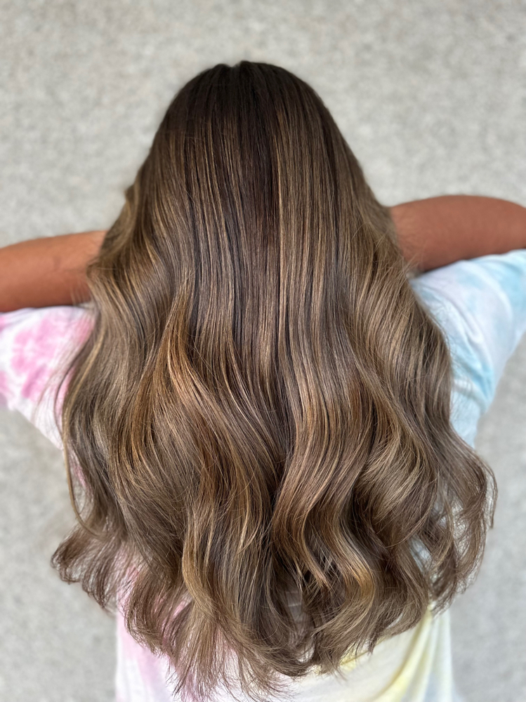 Base Color + Partial Blonding at Alexandra Beville in Middleburg, FL