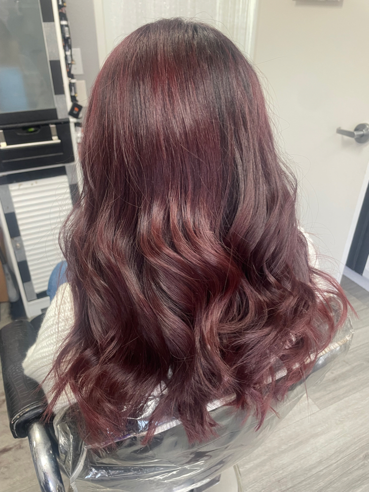 Ombre Hair Coloring