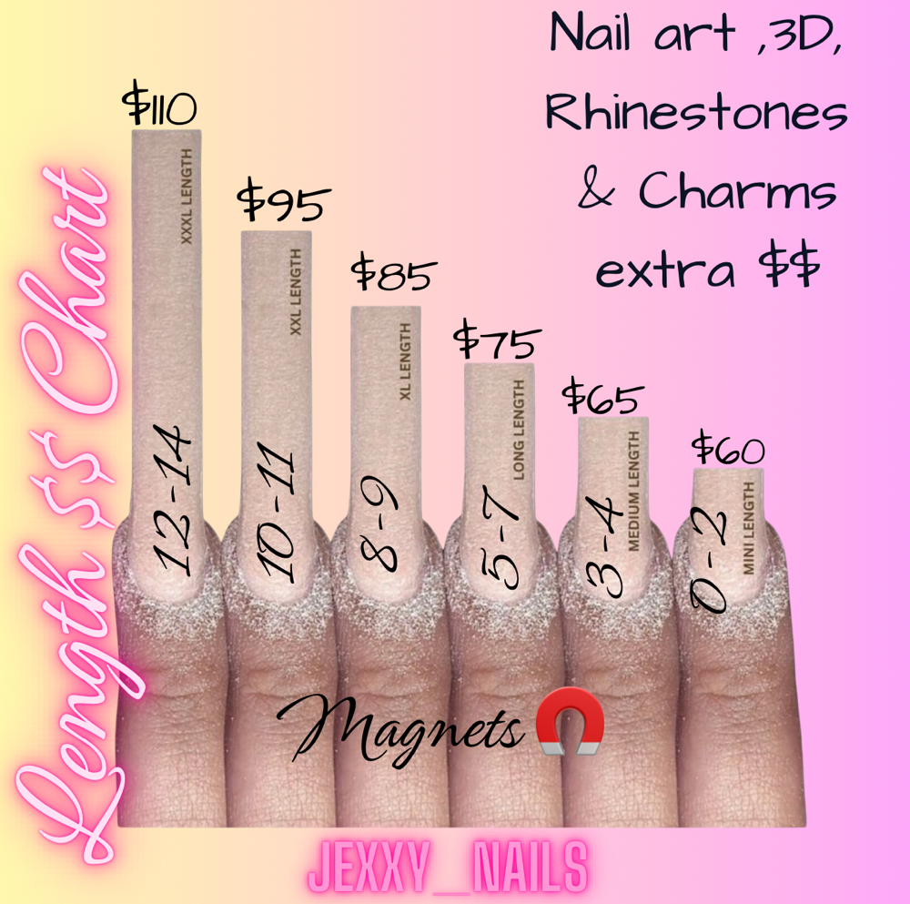 Acrylic Full Set / Acrylico Complet at Jexxy_Nails in Fairdale, KY