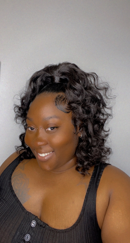 Short Wavy Up Down