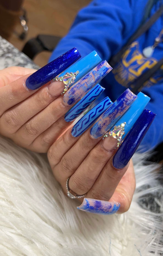 Partial Bling Or Nail Charms