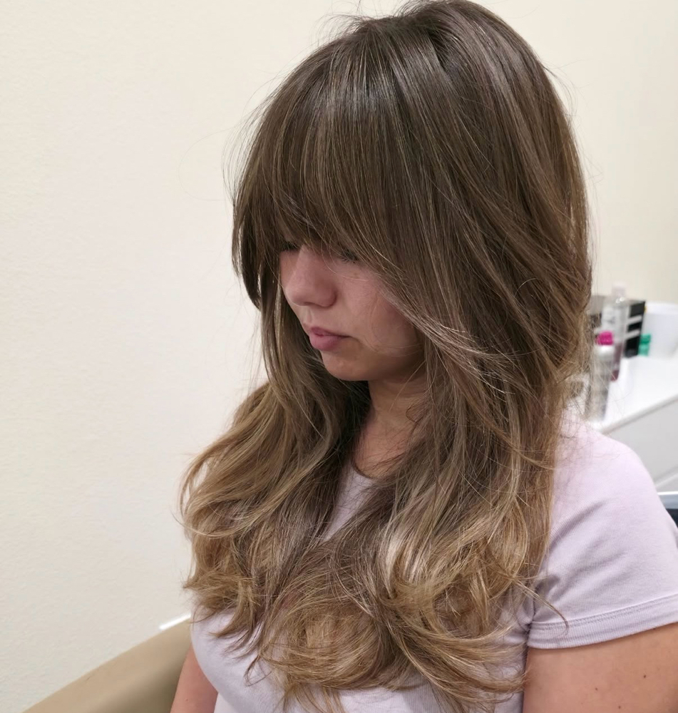 Bang Trim/ Clean Up at Erik Scissor Hands in Santa Barbara, CA