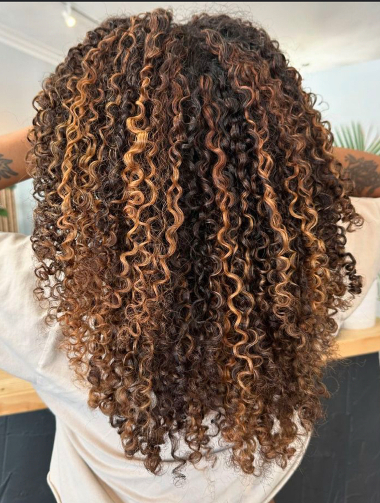 Curly Hair Cut