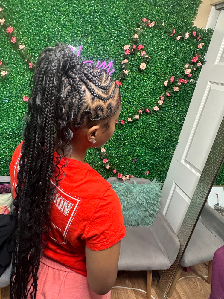 Freestyle Stitch Boho Ponytail