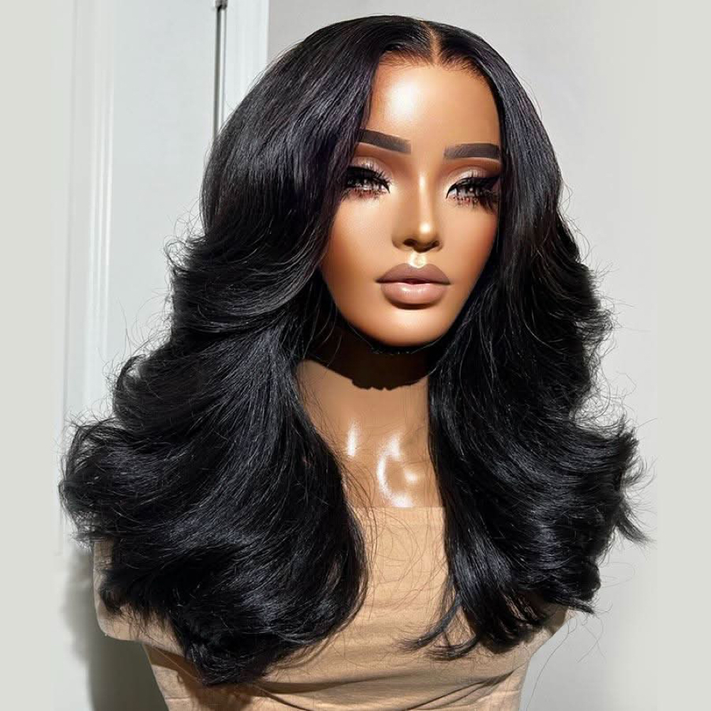 Wig install at Sacred State Hair Studio in Livonia, MI