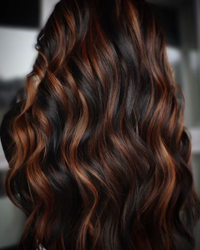Balayage highlights