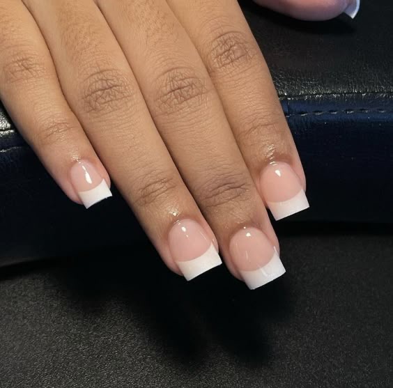 Old Classic Frenchies at Blossom Nails in Houston, TX