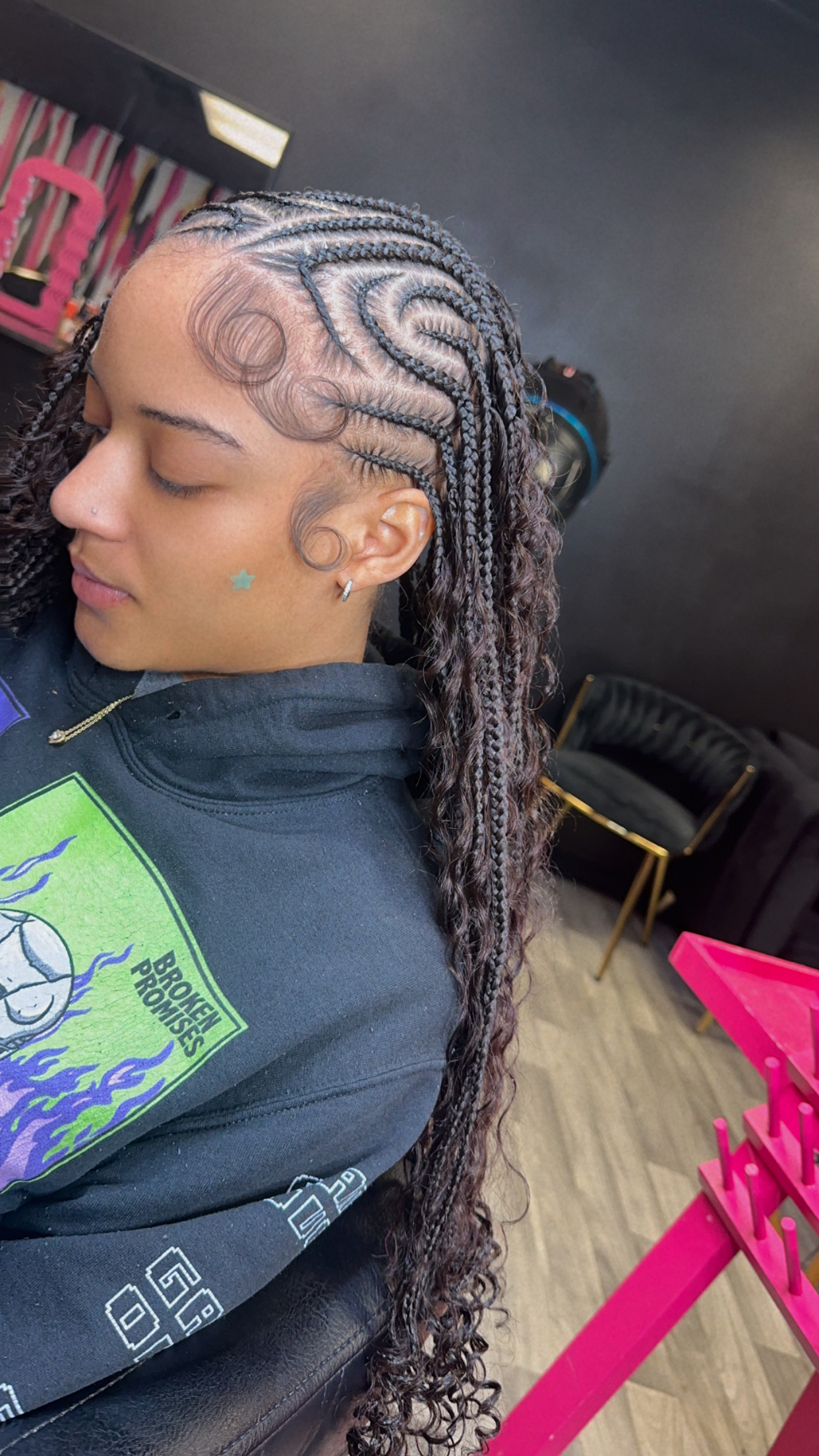 Half Feedin Half Knotless (Smedium) at The Royal Way in Rochester, NY