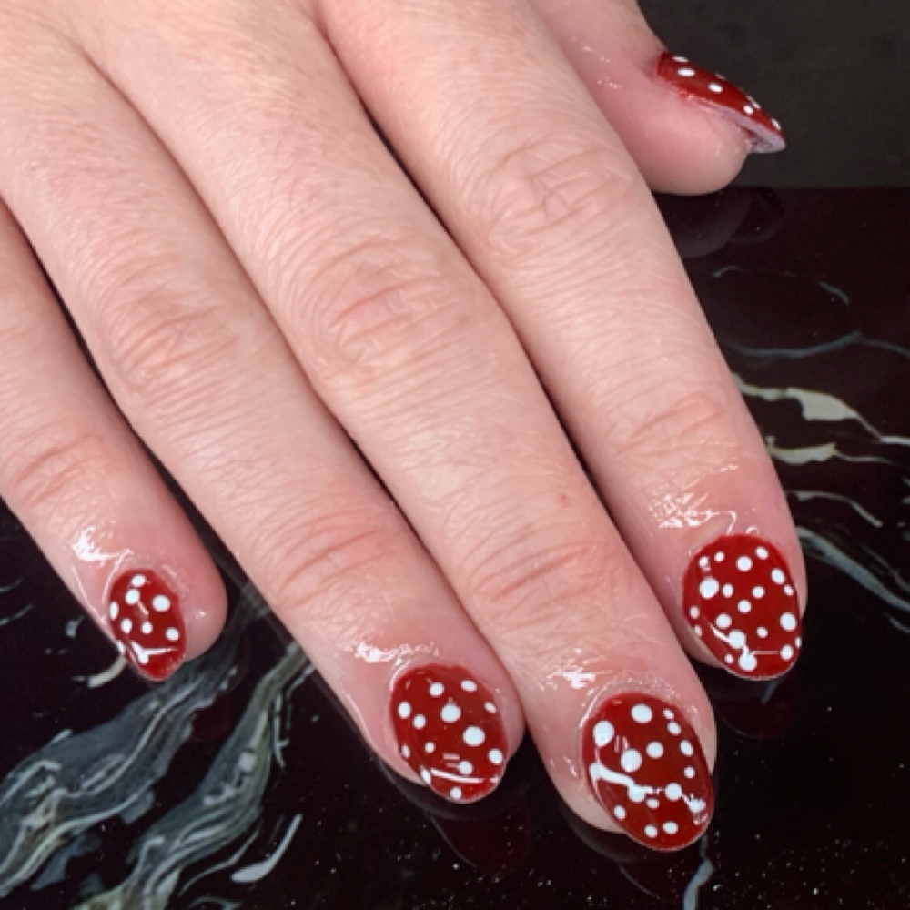 Acrylics Fill at Hidden Gem Spa & Studio in Muncie, IN