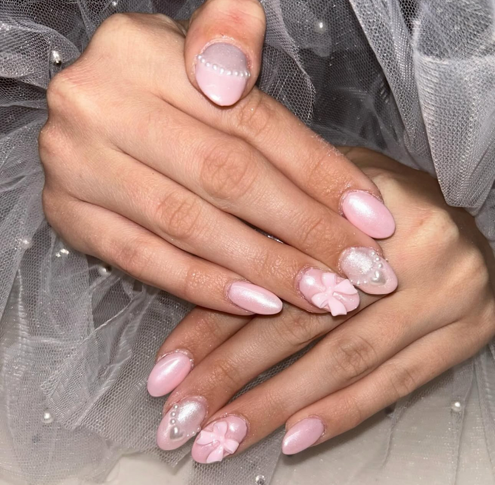 Acrylic Fill w/ Intermediate Art