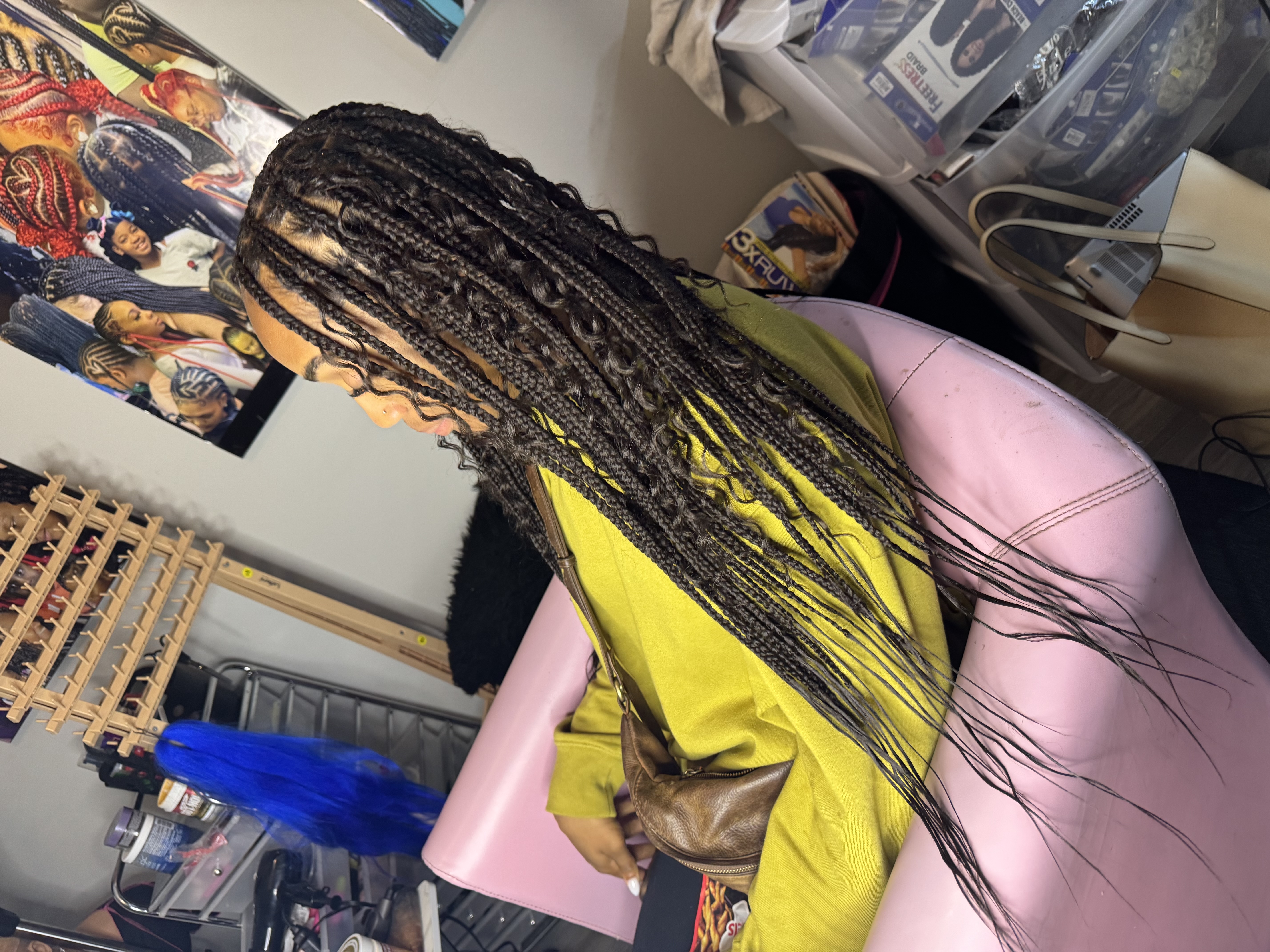 Small Boho Knotless (WL) at The TreJa Touch in Indianapolis, IN