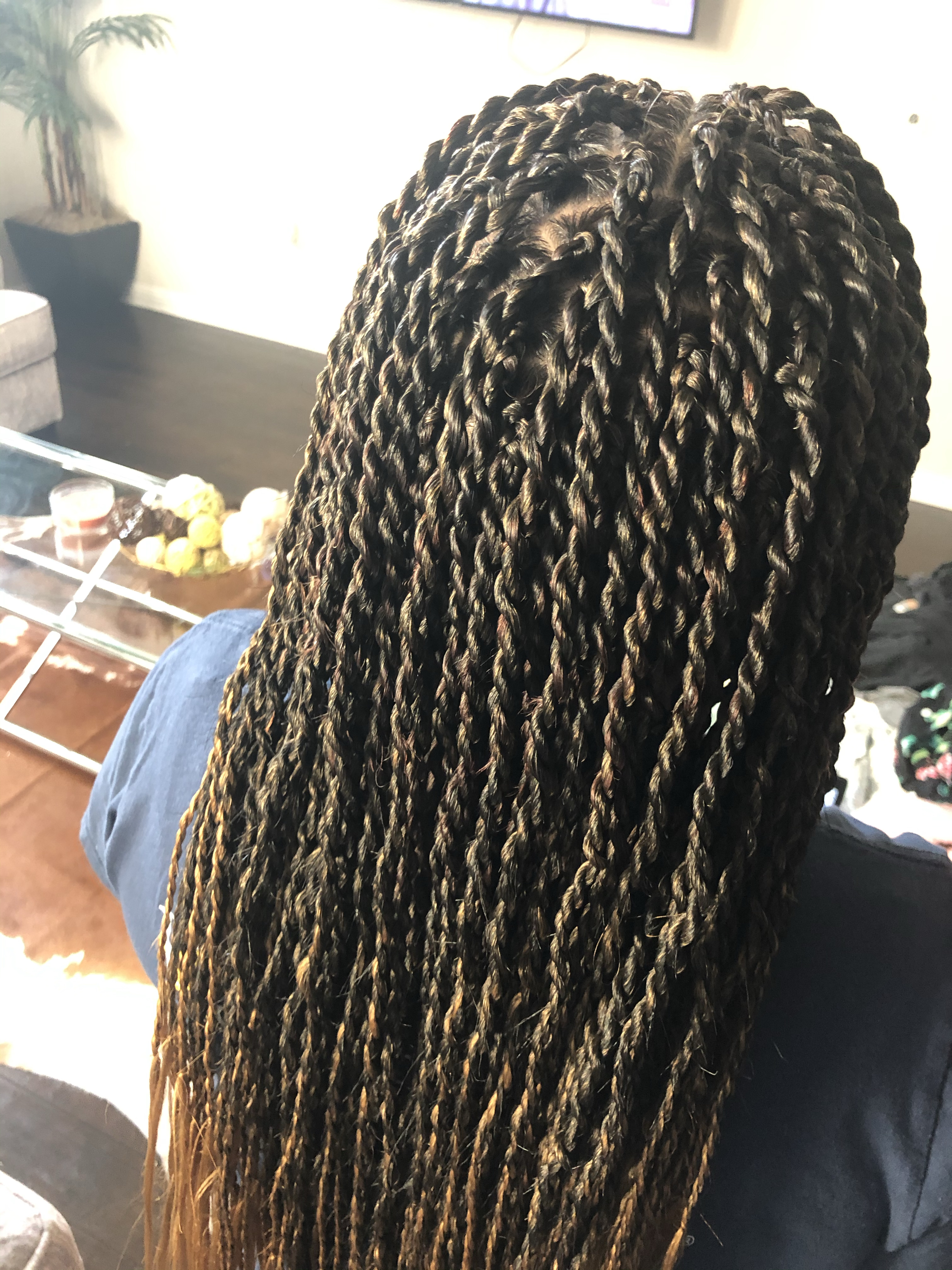 Small Senegalese Twists