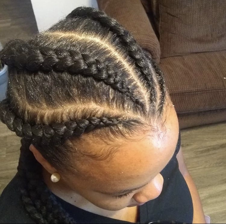 4-6 Feed In Braids