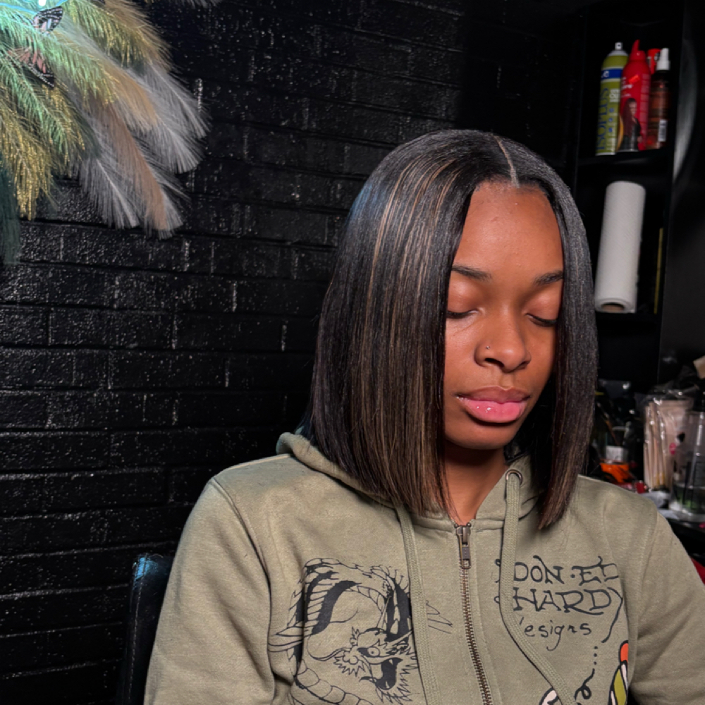Quick Weave Bob +  Wash at Angeldoeshair in Nashville, TN