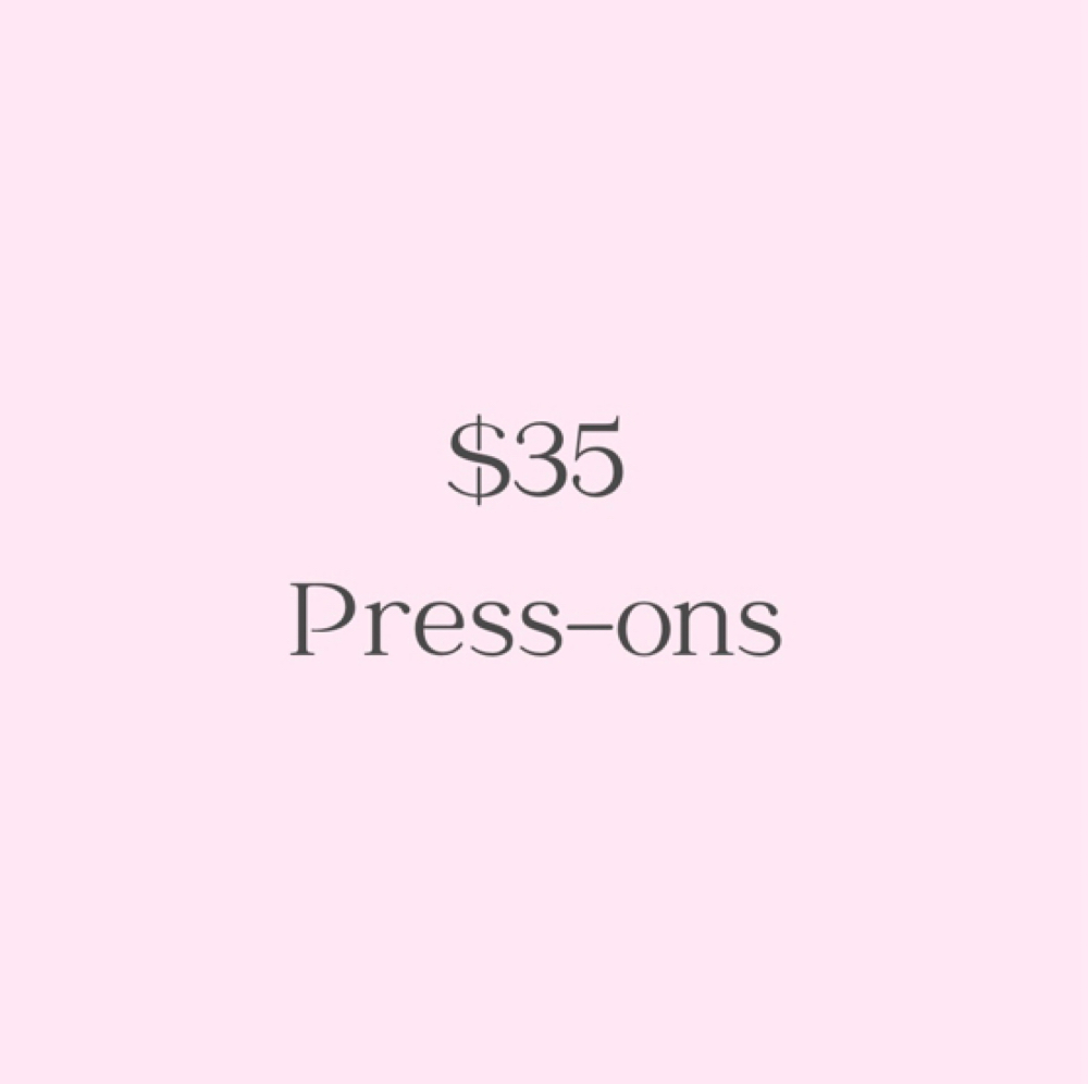 $35 press-ons at Nails By Marlee in Warren, OH