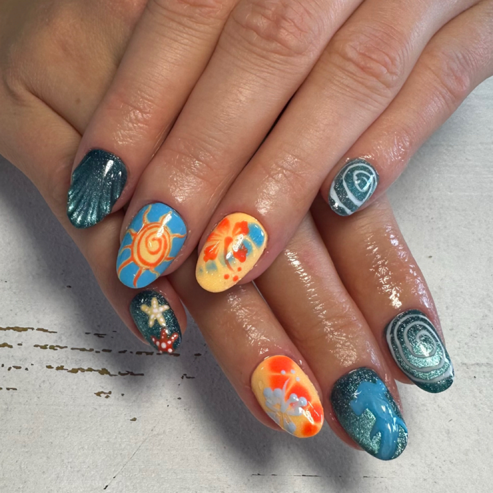 Gel X Nail Extensions at Root 27 Salon in Whitley City, KY