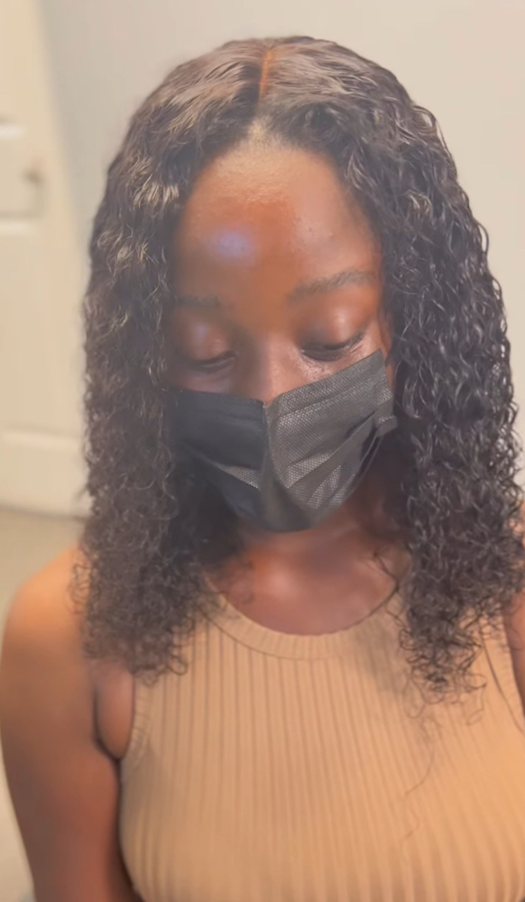 Behind Hairline Closure Sew-in at Royal Throne in Raleigh, NC