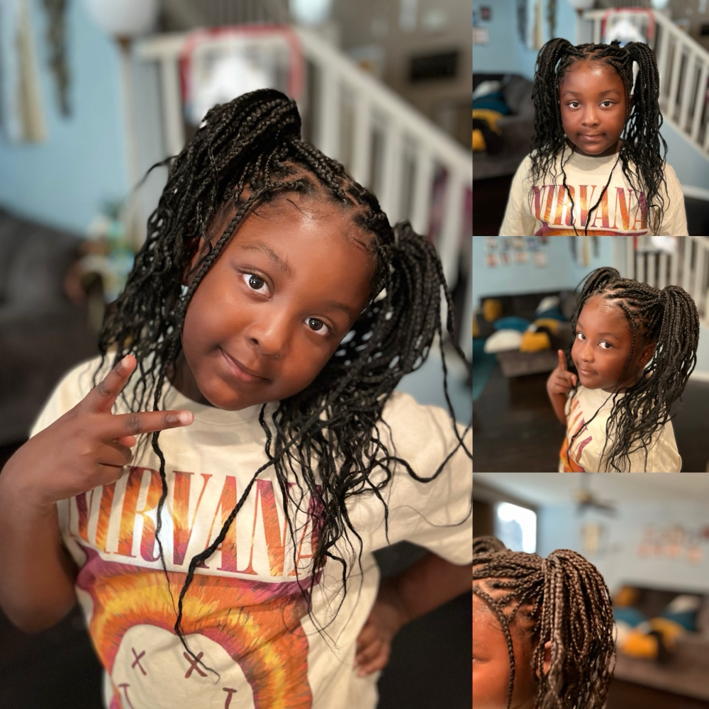 Braid Hair Styles with Extensions at BlaqueGerl Hair DeSigns in Mountain House, CA