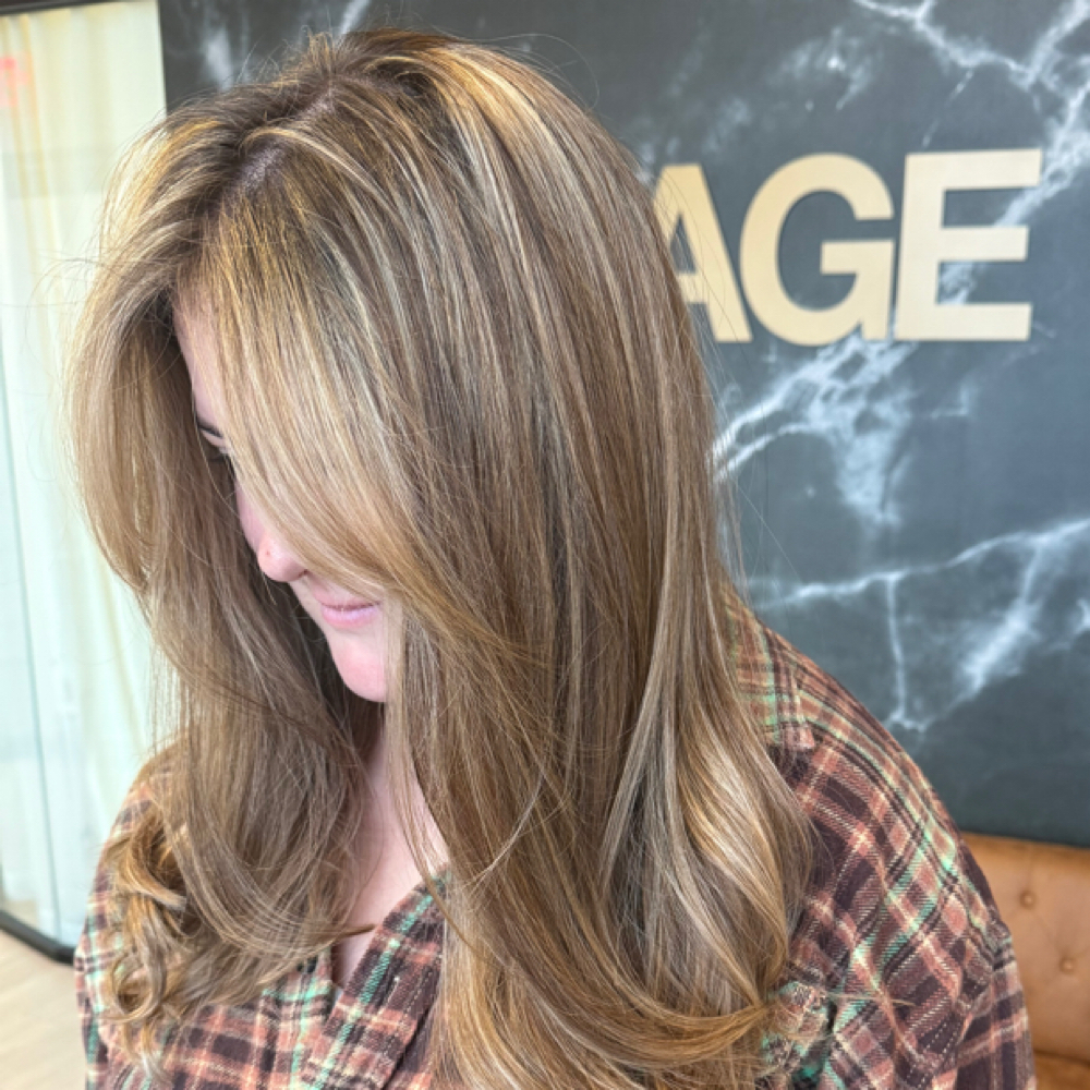 Lived-In Mini Highlight at Wild Roots Hair Artistry Studio in Webster, TX