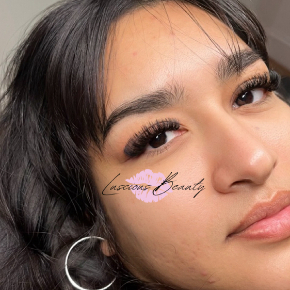 Lash Extensions New Set at Luscious Beauty in Windsor, CA